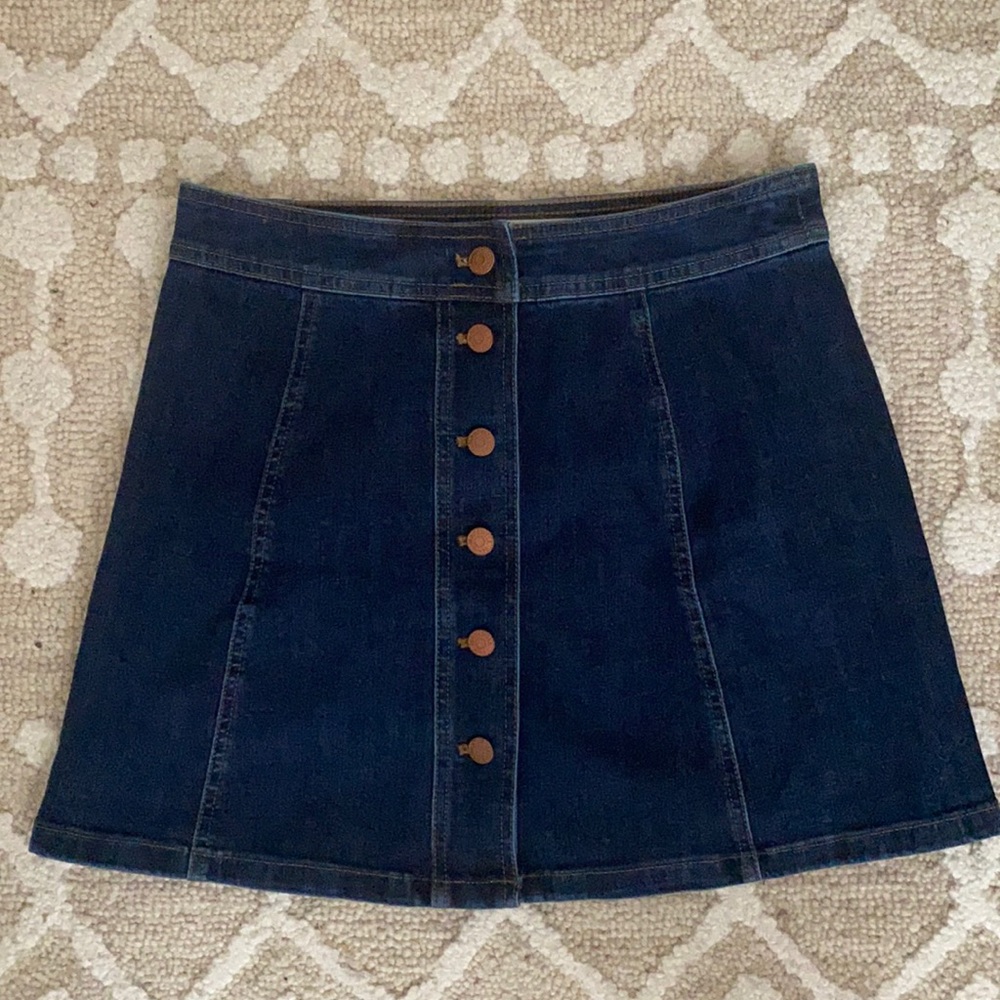 NWT A line Madewell denim jean skirt new size 6